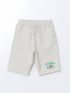 LC Waikiki Crew Neck Printed Boy’S T-Shirt And Shorts Set (2 Pcs)